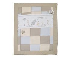 roba Tapis déveil Animal Friends,tour de parc 100x135cm, 100% coton, avec éléments de jeu.