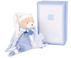 Doudou et Compagnie Petit Chou Doudou Attache-Sucette Bleu