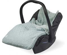 Jollein 025 ? Belt 65077 Chancelière pour siège auto Motif diamant Menthe