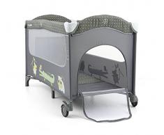 Milly Mally Mirage Deluxe, Gray Lit de voyage, Multicolore