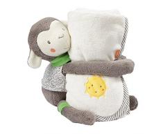 Fehn 061178 Fehn 061178 Peluche mouton avec couverture pour bébé et enfant Multicolore