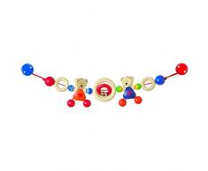 Heimess Chaine de Landau - Hochet - Oursons - Petit Coeur