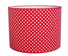 Taftan Suspension à pois rouge - rouge/blanc