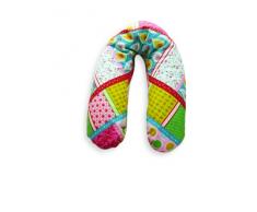 Ideenreich 2041 Housse pour taie doreiller dallaitement Motif coloré.