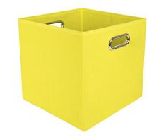 Moderne Littles Panier de rangement pliable Poubelle (Bonbons Jaune solide)