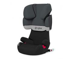 CYBEX Silver Siège Auto Solution X-Fix, Adapté aux Voitures Avec ou Sans Isofix, Groupes 2/3 (15-36 kg), De 3 Ans à 12 Ans Environ, Gray Rabbit