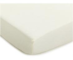Julius Zöllner Drap-Housse pour le Lit dAppoint de Bébé - Ecru - 50/100 cm