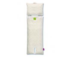 QUARANTASETTIMANE Housse pour Matelas de Poussette Fleurs White