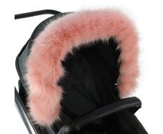 For-Your-Little-One Chaise en fourrure Compatible avec Greentom, Rose
