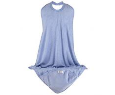 Close Pop-in 579235 Tablier Serviette de bain avec capuche – Bleu bleuet