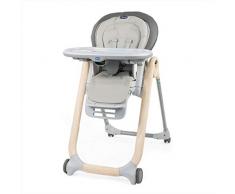 Chicco Chaise haute Polly Progres5 S.Ed Scandinavian Wood Unisexe