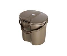 Rotho Babydesign TOP Poubelle à Couches avec Couvercle, 11L, À partir de 0 mois, TOP, Taupe Pearl (Marron), 200020207