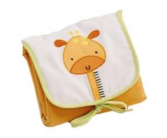 Interbaby Set de 3 Pièces - Couette + Tour de Lit + Coussin pour Lit - Rose - 60x120 cm