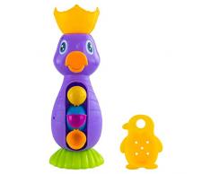 Nuby Jouet de bain avec roulette en forme dhippocampe