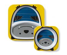 Brandnameinternal Zoo (Assiette en mélamine et ensemble de bol) – Bat