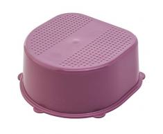 Rotho Babydesign Tabouret pour Enfants, Base et Pieds Antidérapants, Bella Bambina, Mauve Fantastique (Rose Foncé), 20024 0288