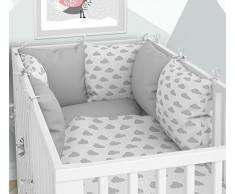 Six coussins pour lit bébé 60 x 120 cm