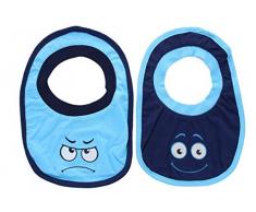 Baby Love - Bavoir Smile - Bleu - TU