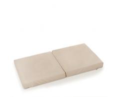 Hauck - Matelas Sleeper pour Lit Parapluie DreamN Care - Pliable - avec Sac de Transport - Beige - 82 x 45 cm - Hauteur 6 cm