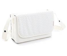 My Babiie Chevron Sac à langer, crème