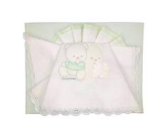 Andy & Helen 3/400d09 _ v Drap Lit Brodé, vert