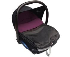 Chancelière Siège auto/Cosy orteils Compatible avec tous les sièges de voiture Violet