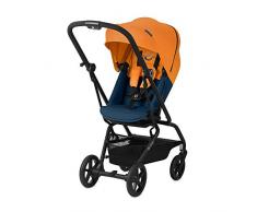 CYBEX Gold Poussette Eezy S Twist+, Siège pivotant à 360°, Ultra compact, Léger, De la naissance à 17 kg (environ 4 ans), Tropical Blue