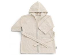 Italbaby Peignoir éponge pour bébé 6-18 mois Ivoire 550 g