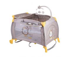 Lorelli Ilounge Lit Parapluie Bébé Pliant à Bascule Beige