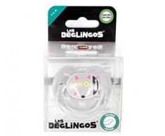 LES DEGLINGOS 60100T1 Sucette Physiologique en Silicone