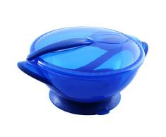 Poupy 1988.6 Bol à micro-ondes avec couvercle et cuillère, couleurs assorties