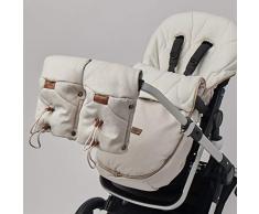 Najell 18060 Chauffe-mains pour poussette Beige