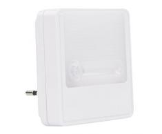 Veilleuse LED ANSMANN Motion- éclairage dappoint avec détecteur de mouvements et crépusculaire, prise secteur enfichable UE - Sécurité pour tous