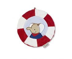 Sterntaler Coussin Chauffant Erwin, Âge : Dès 1 Mois, Dimensions : 15 cm, Couleurs : Rouge/Blanc/Bleu