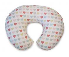 Chicco 08079902490000 BOPPY Coussin dallaitement avec housse en coton Rose