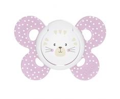Chicco 00074903110000 Sucette Comfort Fille, Rose, 6-16 mois, [Modèles assortis]