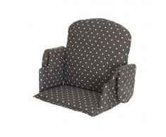 Geuther, Coussin dassise avec accoudoir pour chaise haute, Tissu, motif: Pois