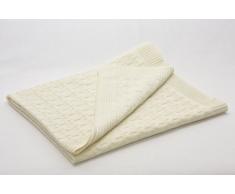 SonnenStrick 0610563327126 Couverture en maille pour bébé 80 x 80 cm