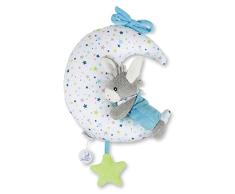 Sterntaler Boîte Relaxante Edda, Boîte à musique numérique, Enceinte Bluetooth et câble USB inclus, Âge : nourrissons, 20x16x10 cm, Blanc
