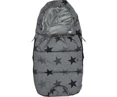The Original Dooky 126930 Dooky 126930 Sac Poussette Small Grey Star, Gris avec étoiles, Small