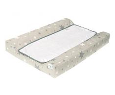 Belino Matelas à langer plastifié 48 x 70 cm 48 x 70 cm Gris (Estrellas)