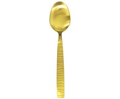 Mepra Tiger Ice Oro Cuillère à café pour bébé Taille américaine Doré mat