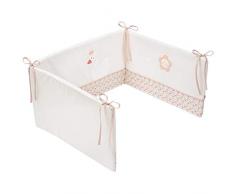 Fehn 062526 Tour de lit pour enfant Motif cygne Multicolore