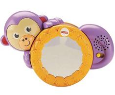 Fisher-Price Singe 1-2-3 joue avec moi, jouet musical et lumineux avec miroir, pour bébé dès 3 mois, FHF75