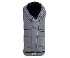 ALTABEBE AL2274P-01 Chancelière dHiver pour Poussette Et Buggy, Alpin Collection, Gris Foncé/Noir