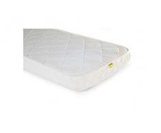 Childhome CHM140B Matelas pour berceau, 70 x 140 x 10 cm, blanc