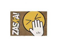 ZASKA ZK50414 Tapis dEntrée Smile 40 x 60 cm
