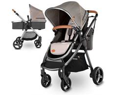 Lionelo LO-GREET Poussette combinée 2 en 1 Gris 12 kg
