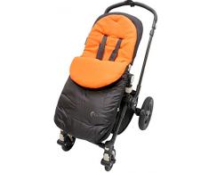 Chancelière/Cosy orteils Compatible avec Buggy Poussette Orange