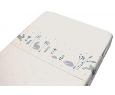 Hello World Drap plat en taffetas pour lit de bébé 120 x 150 cm 330 g